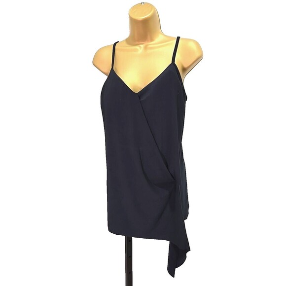Magicsuit Tankini Top Womens Sz 8 Alex Side-Tie Swim Black Beach Pool Vacation - Picture 1 of 9